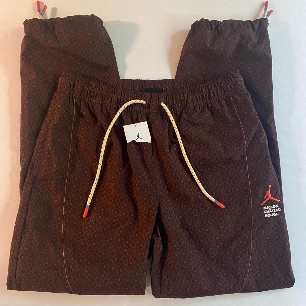 Nike Air Jordan x Maison Chateau Rouge Woven Pants Men M Lined Gym
